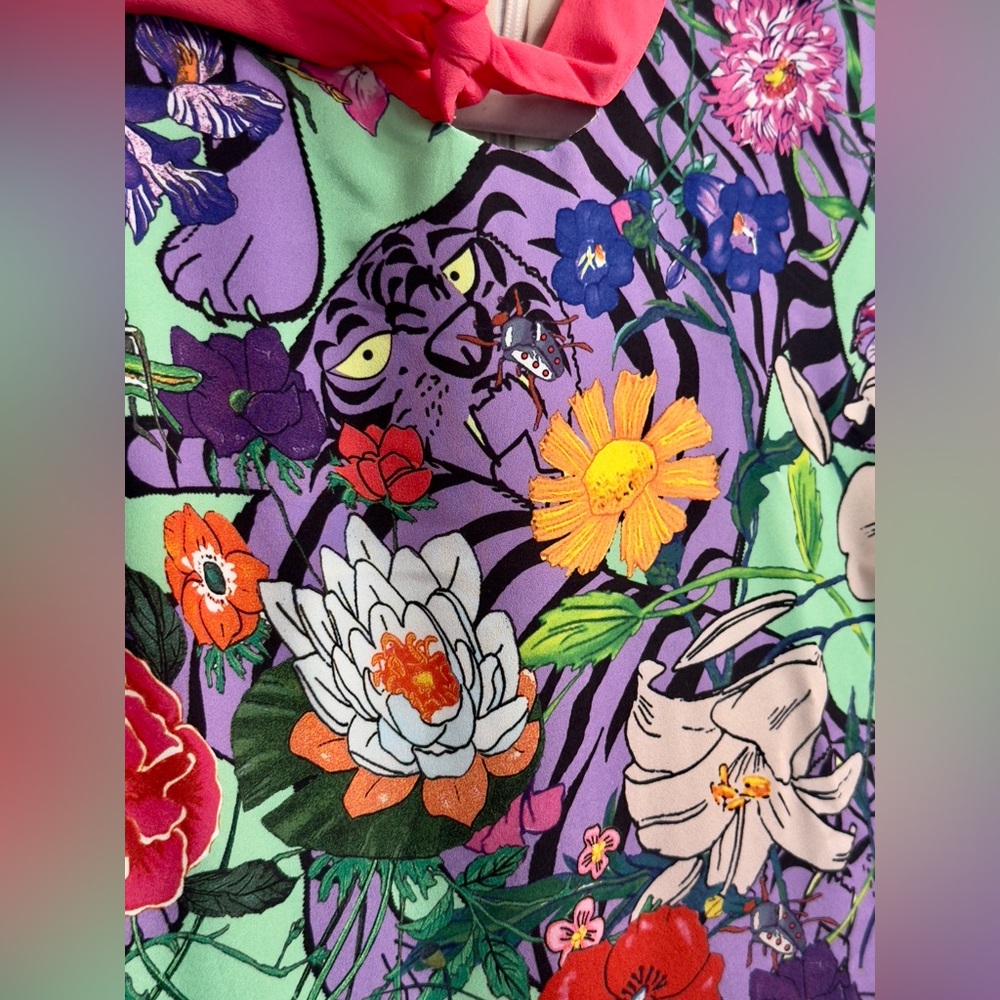 Not Gucci Floral Dress - Picture 3 of 6